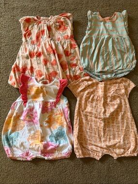 Burt’s bees romper bundle